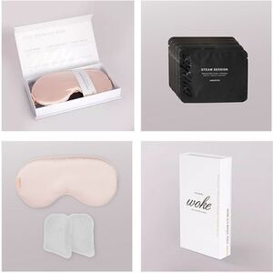 The Word Woke Cool Steam Eye Mask Kit - NWT